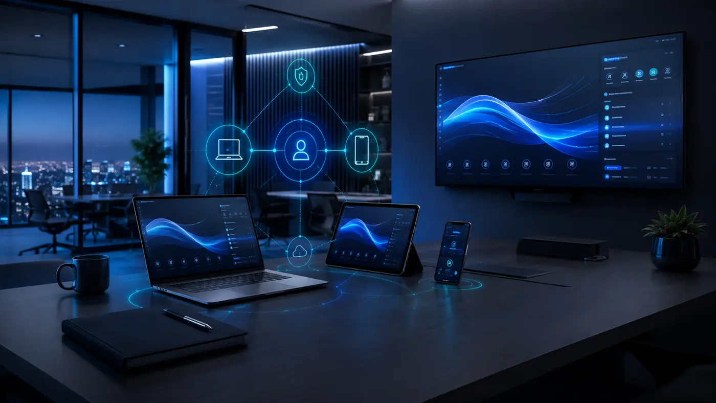 Praxisnahes Motiv zu Modern Workplace von AOIT